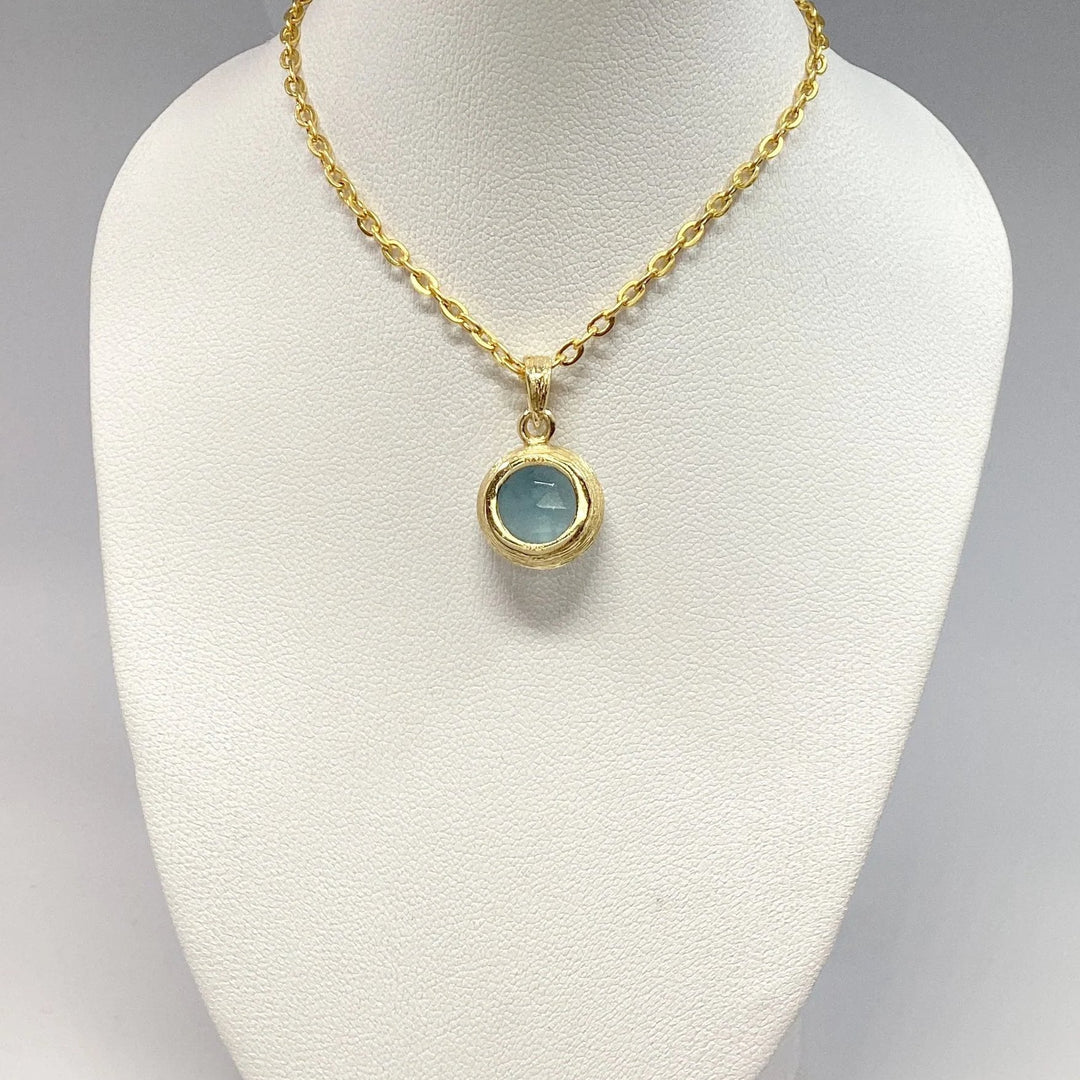 Aquamarine Pendant - Rocks and Gems Canada