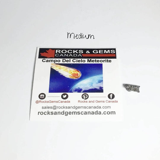 Mini Meteorite Collection Kit - Campo Del Cielo - Rocks and Gems Canada