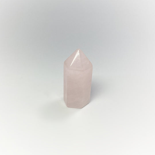 Polished Rose Quartz Point - Rocks and Gems Canada