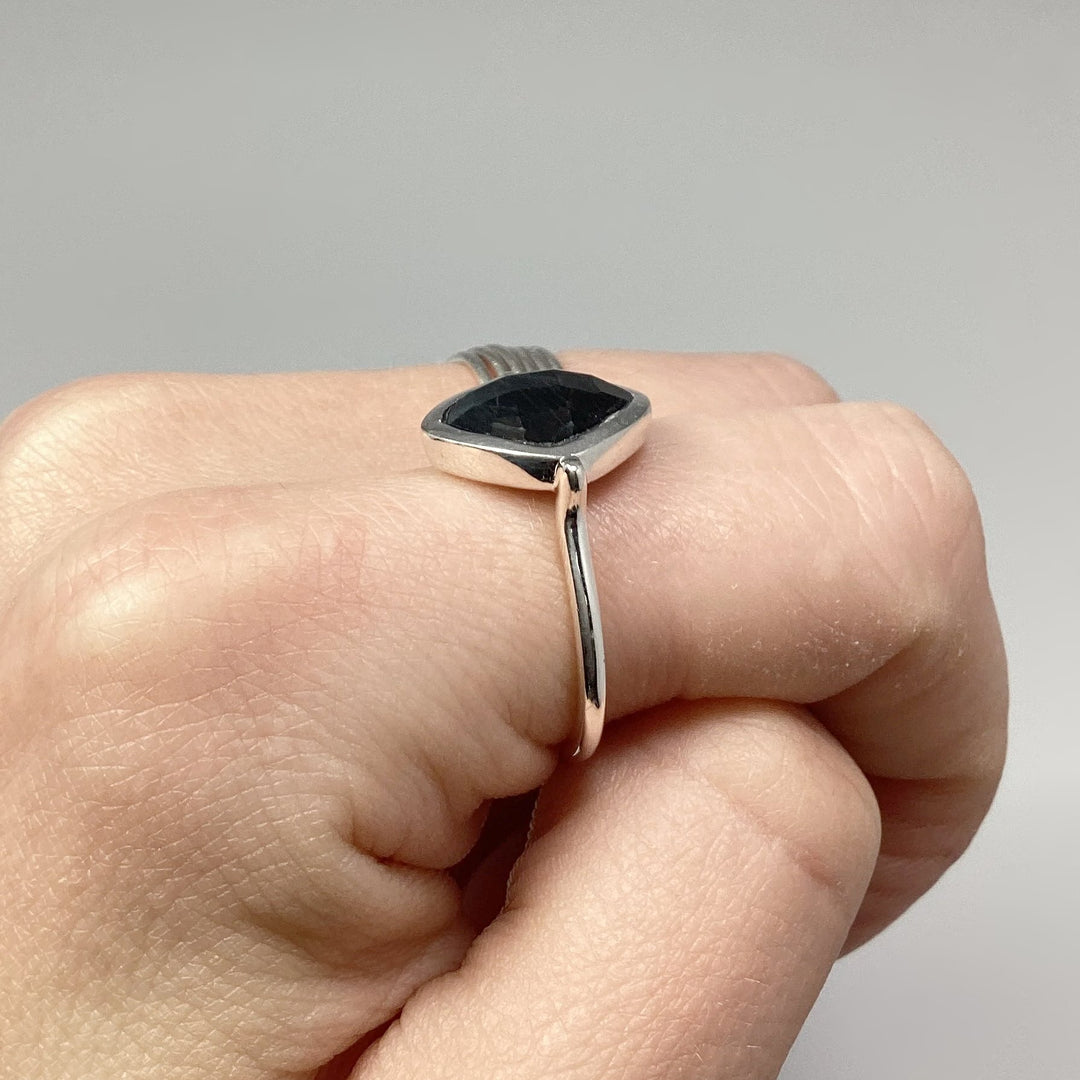 Blue Tiger Eye Ring - Rocks and Gems Canada