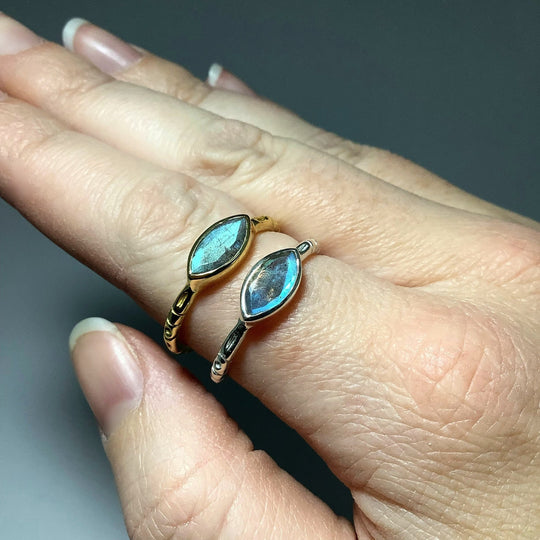 Labradorite Ring - Rocks and Gems Canada