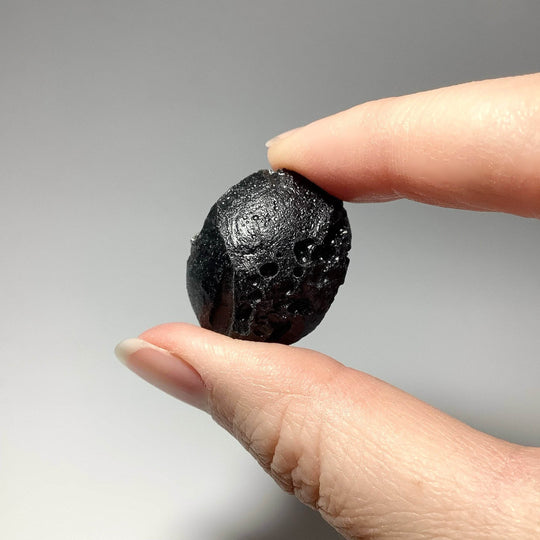 Black Tektite Specimen - Rocks and Gems Canada