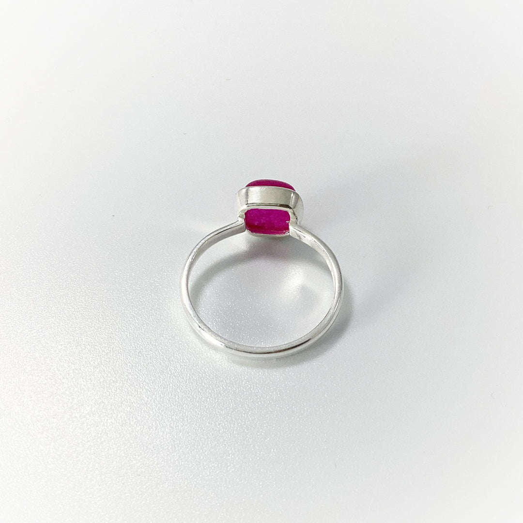 Pink Jade Ring - Rocks and Gems Canada