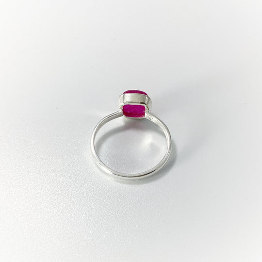 Pink Jade Ring - Rocks and Gems Canada