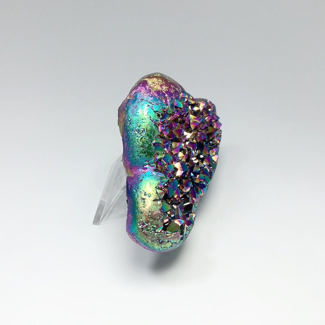 Rainbow Amethyst Druze Cluster Cloud Carving - Rocks and Gems Canada