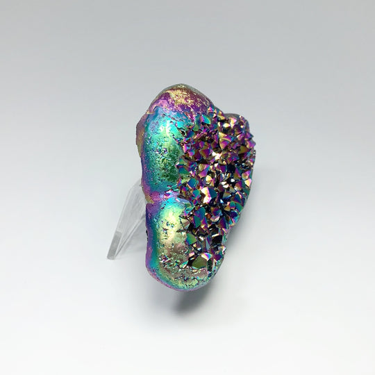 Rainbow Amethyst Druze Cluster Cloud Carving - Rocks and Gems Canada