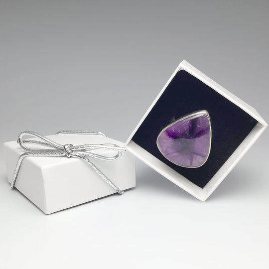 Trapiche Amethyst Ring - Rocks and Gems Canada