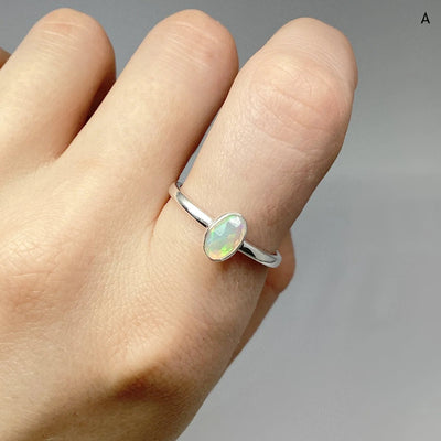 Ethiopian Fire Opal Ring