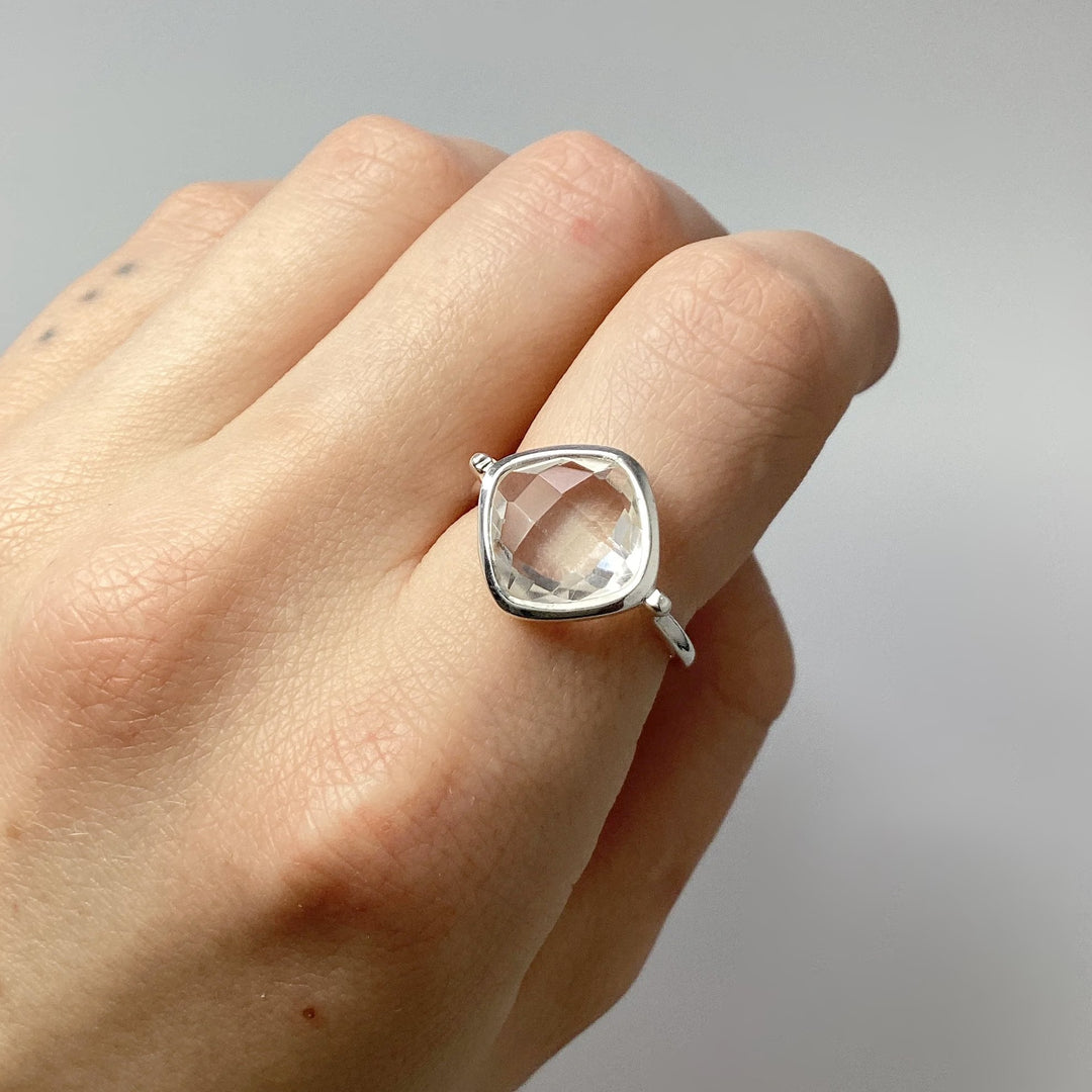 Clear Quartz Ring - Rocks and Gems Canada