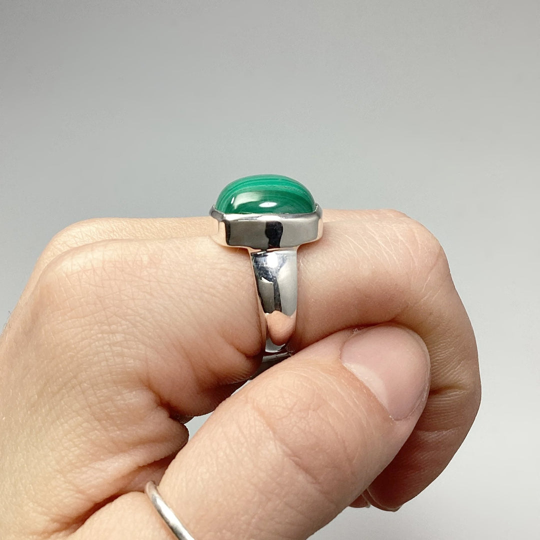 Malachite Ring - Rocks and Gems Canada