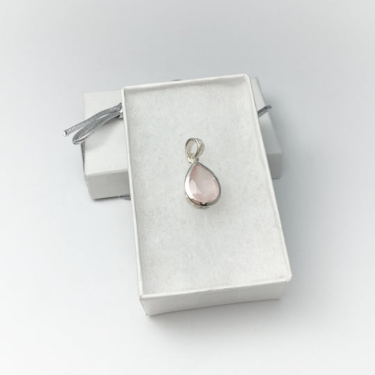 Rose Quartz Pendant - Rocks and Gems Canada