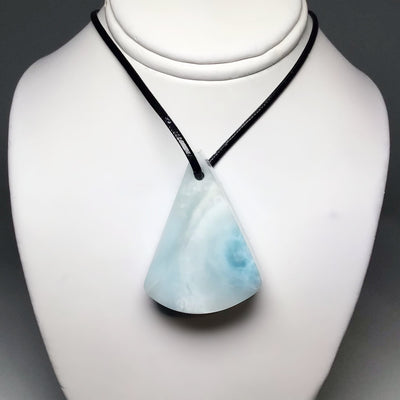 Larimar Drilled Pendant