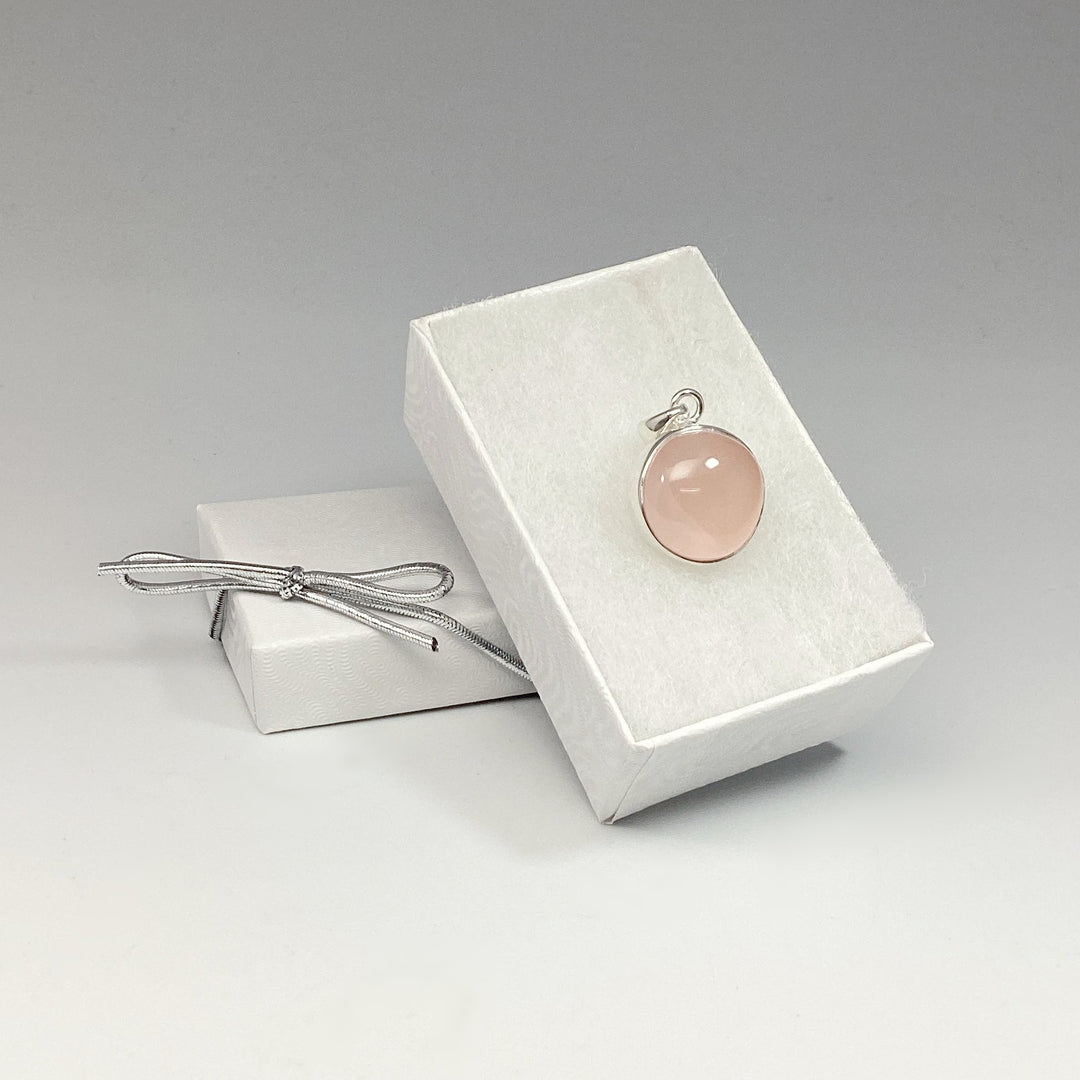 Rose Quartz Pendant - Rocks and Gems Canada
