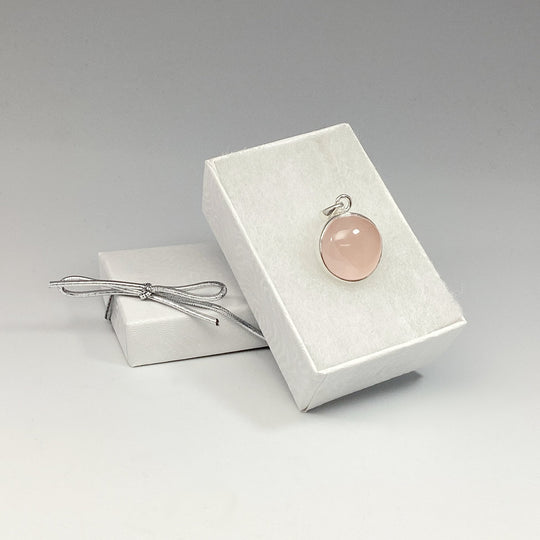 Rose Quartz Pendant - Rocks and Gems Canada