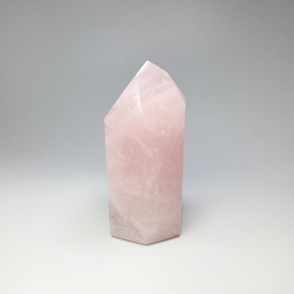 Rose Quartz Point - Rocks and Gems Canada
