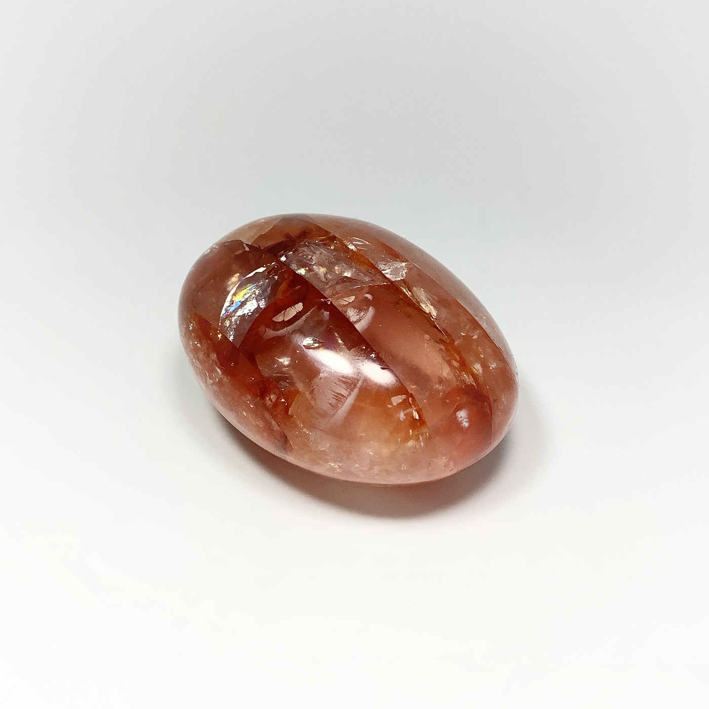 Red Hematoid Quartz Tumble