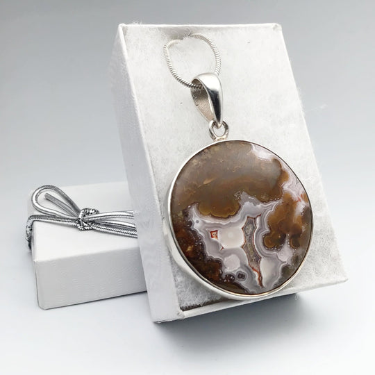 Laguna Agate Pendant - Rocks and Gems Canada