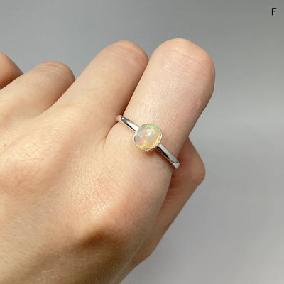 Ethiopian Fire Opal Ring