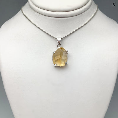 Raw Citrine Pendant at $115 Each