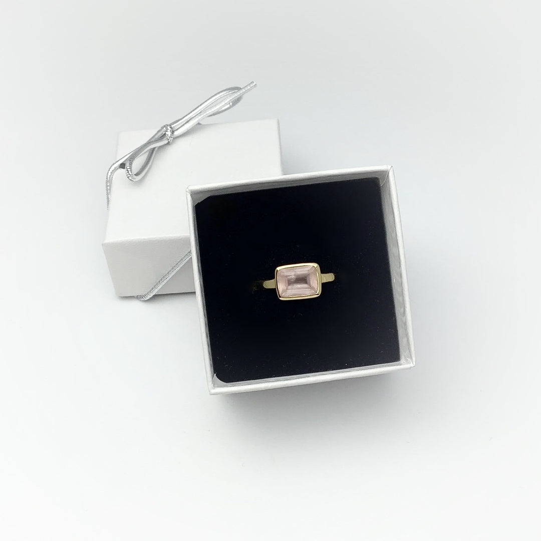 Rose Quartz Ring - Rocks and Gems Canada