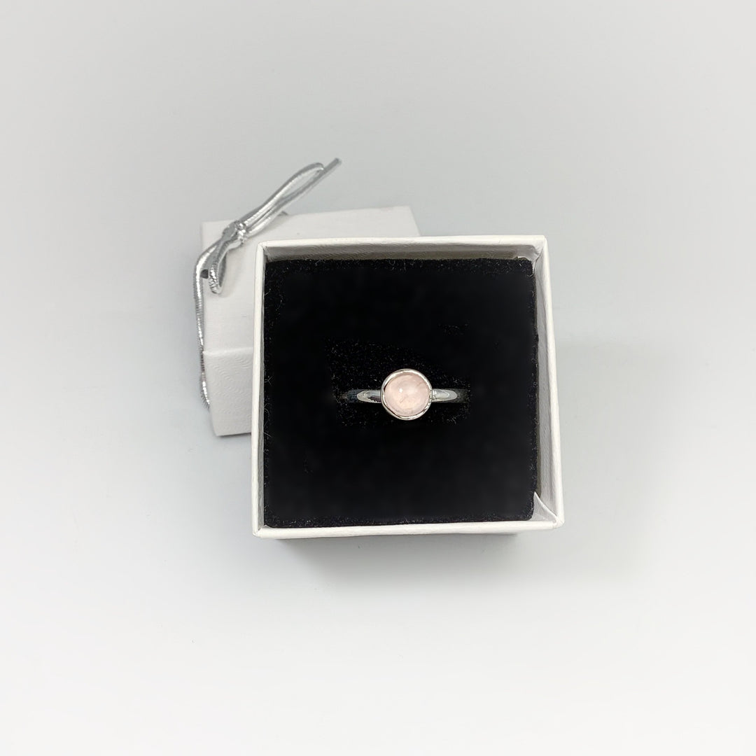 Rose Quartz Ring - Rocks and Gems Canada