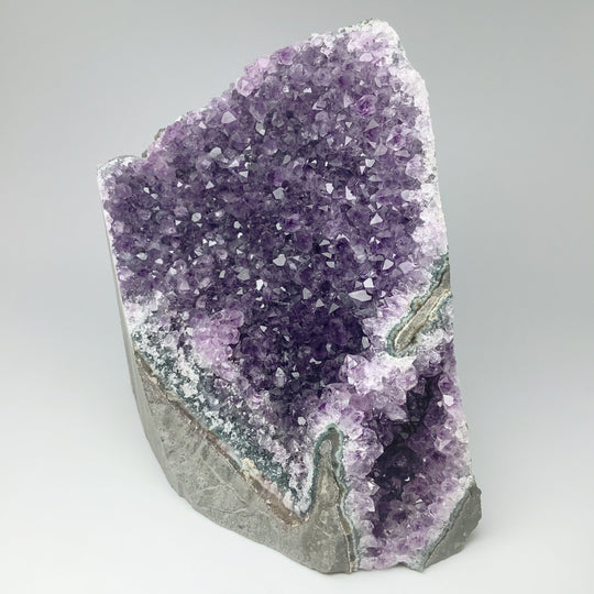 Amethyst Druze Cluster Stand Up - Rocks and Gems Canada