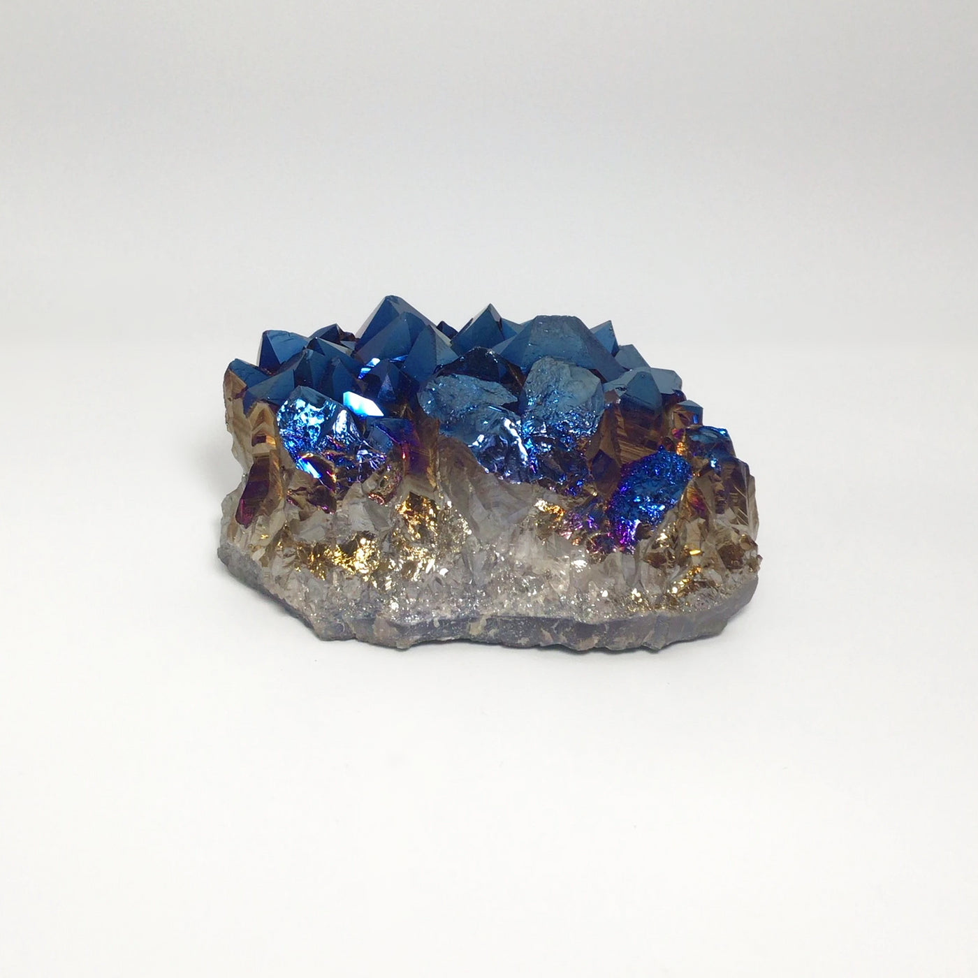 Blue Rainbow Amethyst Druze Cluster