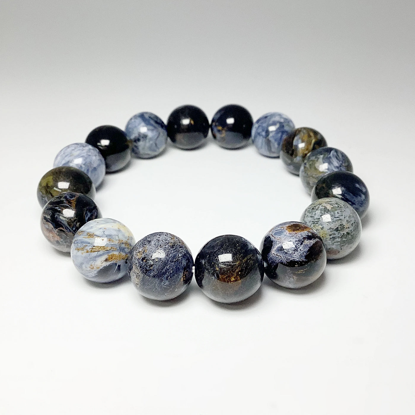 Pietersite Beaded Bracelet