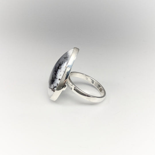 Dendritic Opal Ring - Rocks and Gems Canada