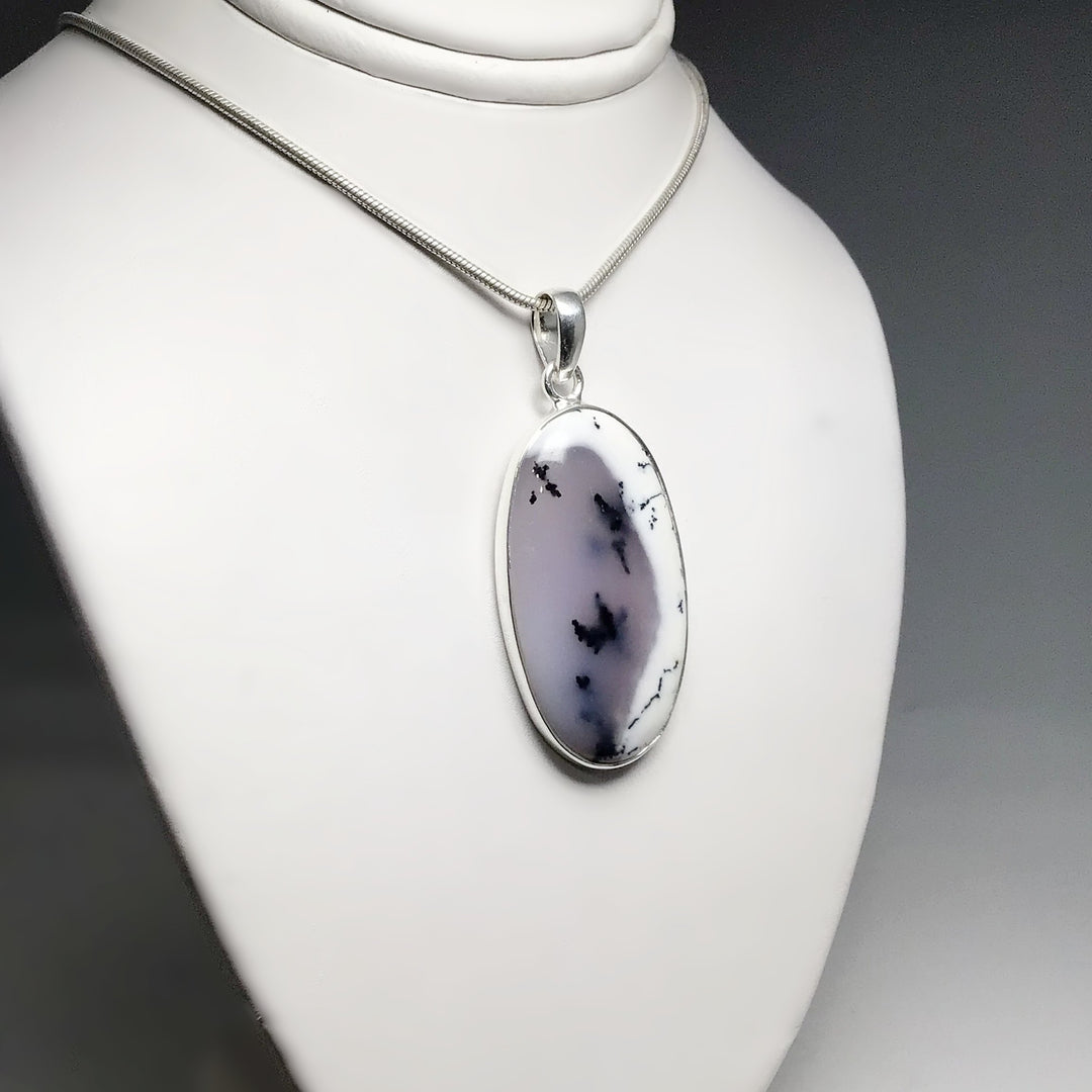 Dendritic Opal Pendant - Rocks and Gems Canada