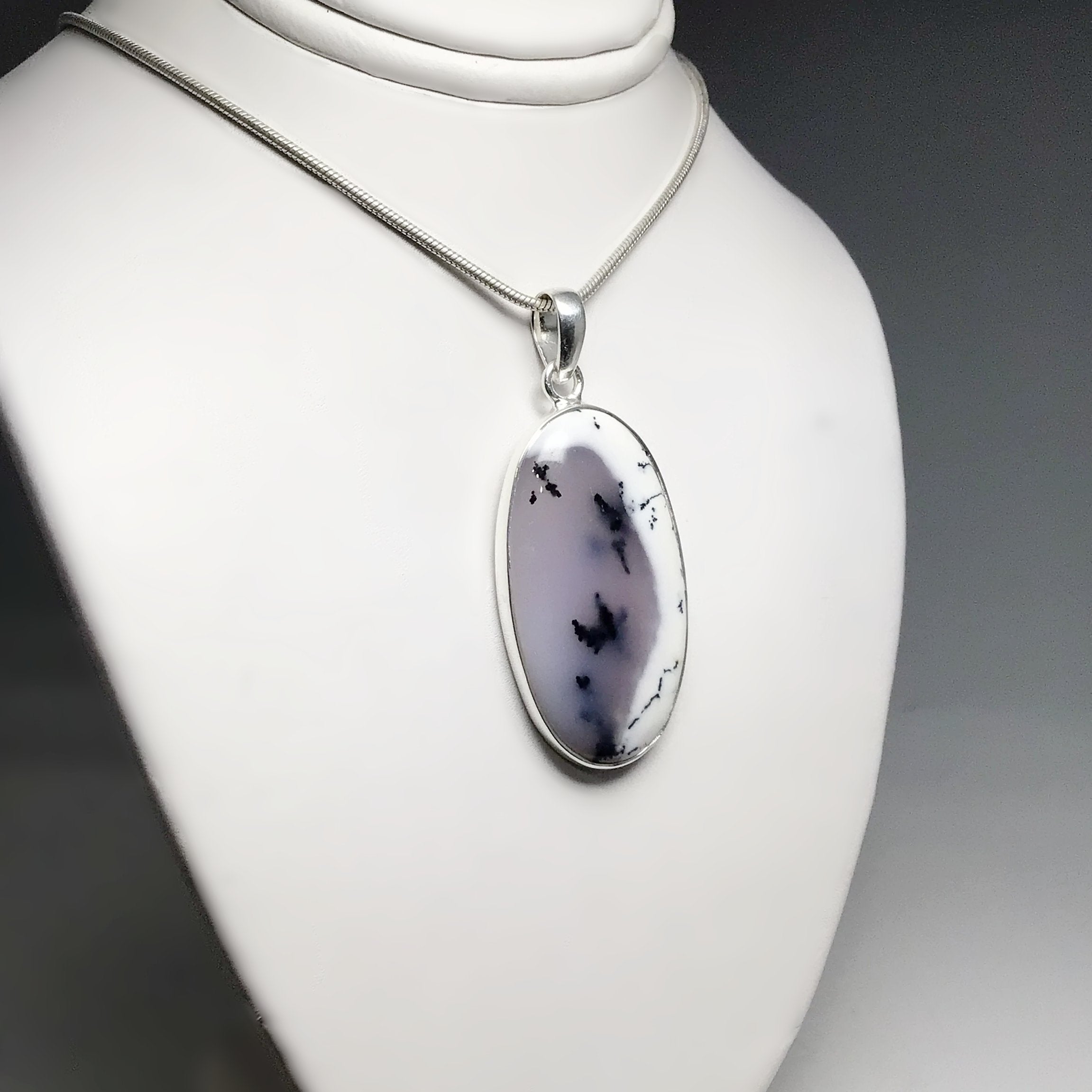 Dendritic Opal Pendant - Rocks and Gems Canada