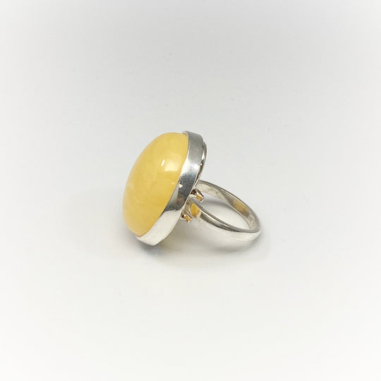Butterscotch Amber Ring - Rocks and Gems Canada