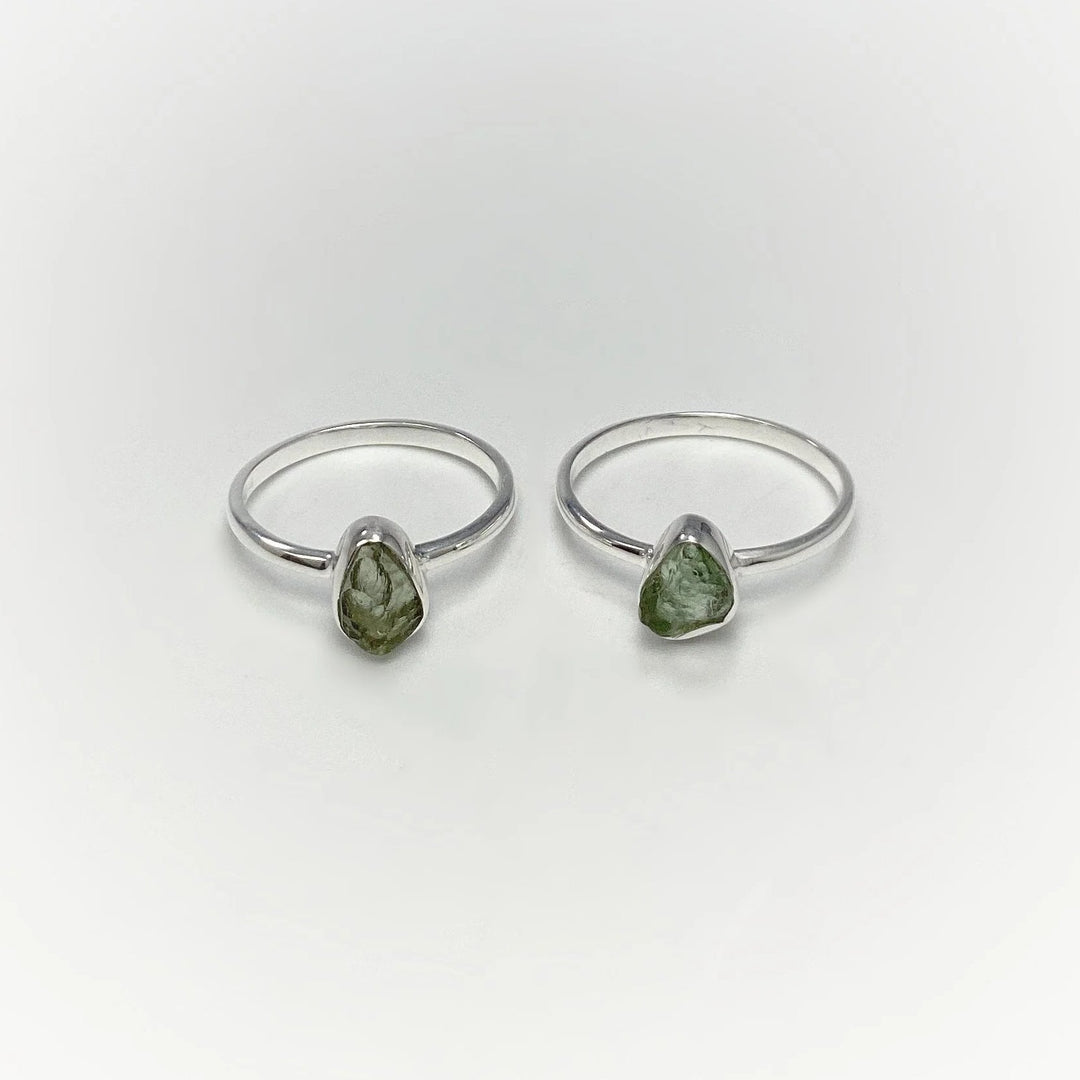 Moldavite Ring - Rocks and Gems Canada