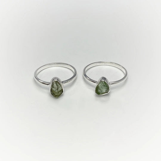 Moldavite Ring - Rocks and Gems Canada