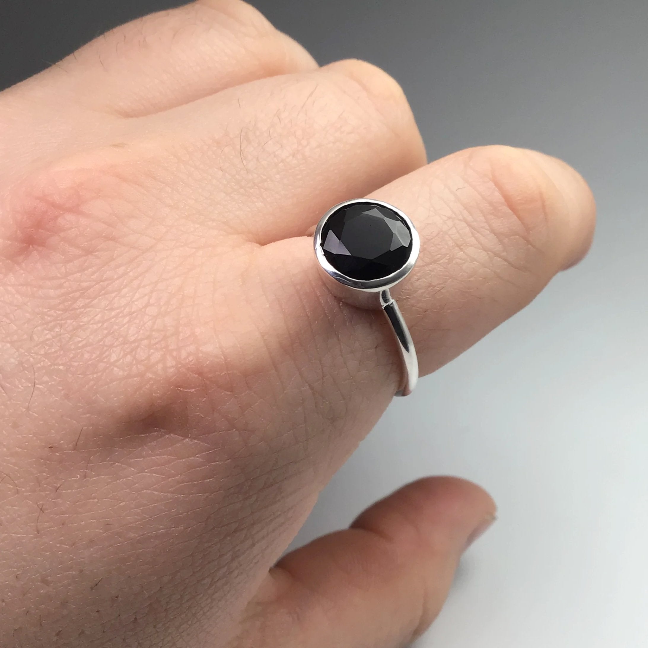 Black Onyx Ring - Rocks and Gems Canada