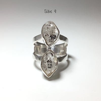 Herkimer Diamond Ring