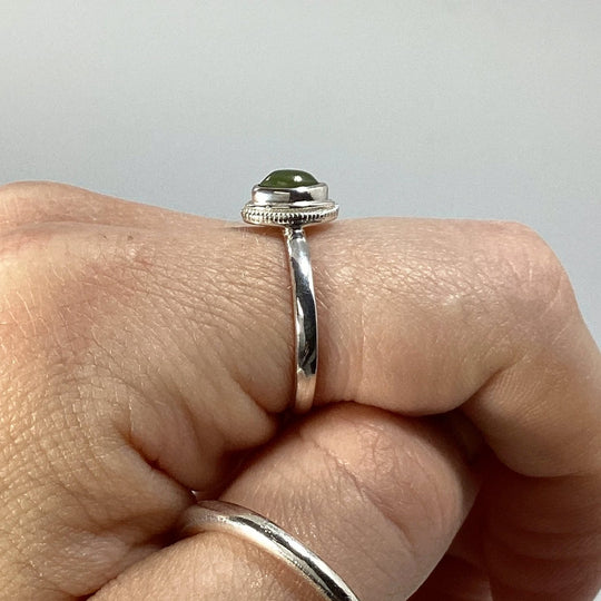 Canadian Jade Ring - Rocks and Gems Canada