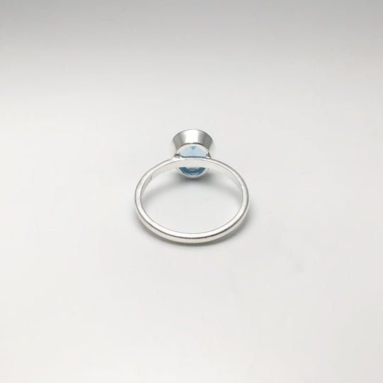 Blue Topaz Ring - Rocks and Gems Canada
