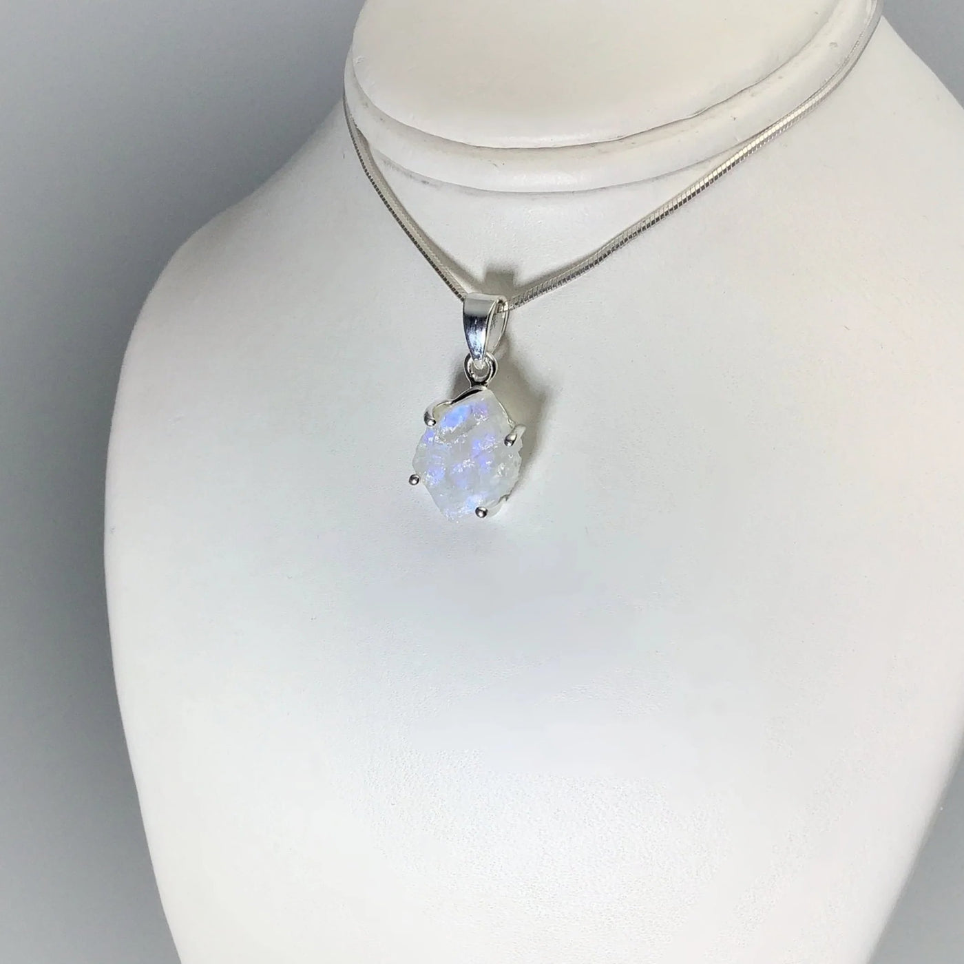 Raw Moonstone Pendant
