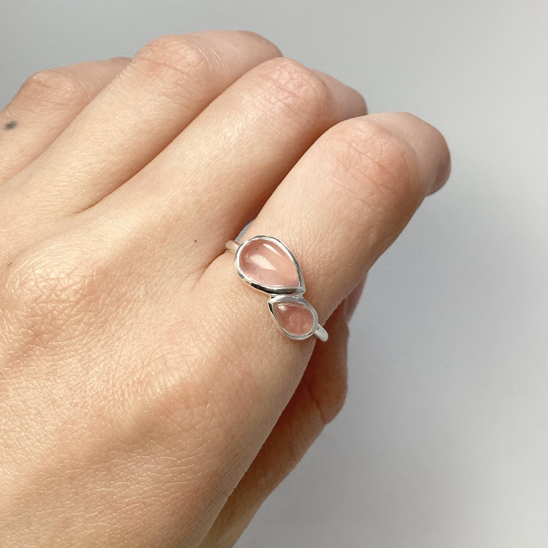 Rose Quartz Ring - Rocks and Gems Canada