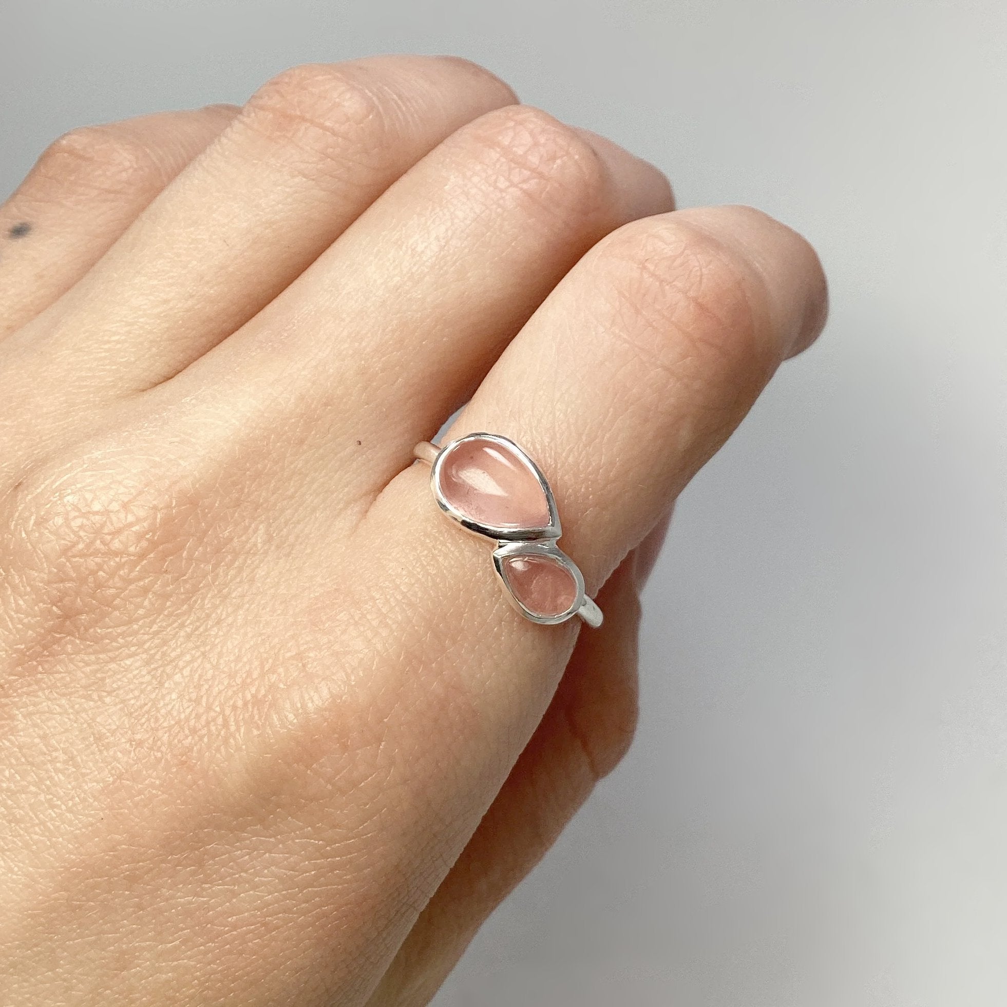 Rose Quartz Ring - Rocks and Gems Canada