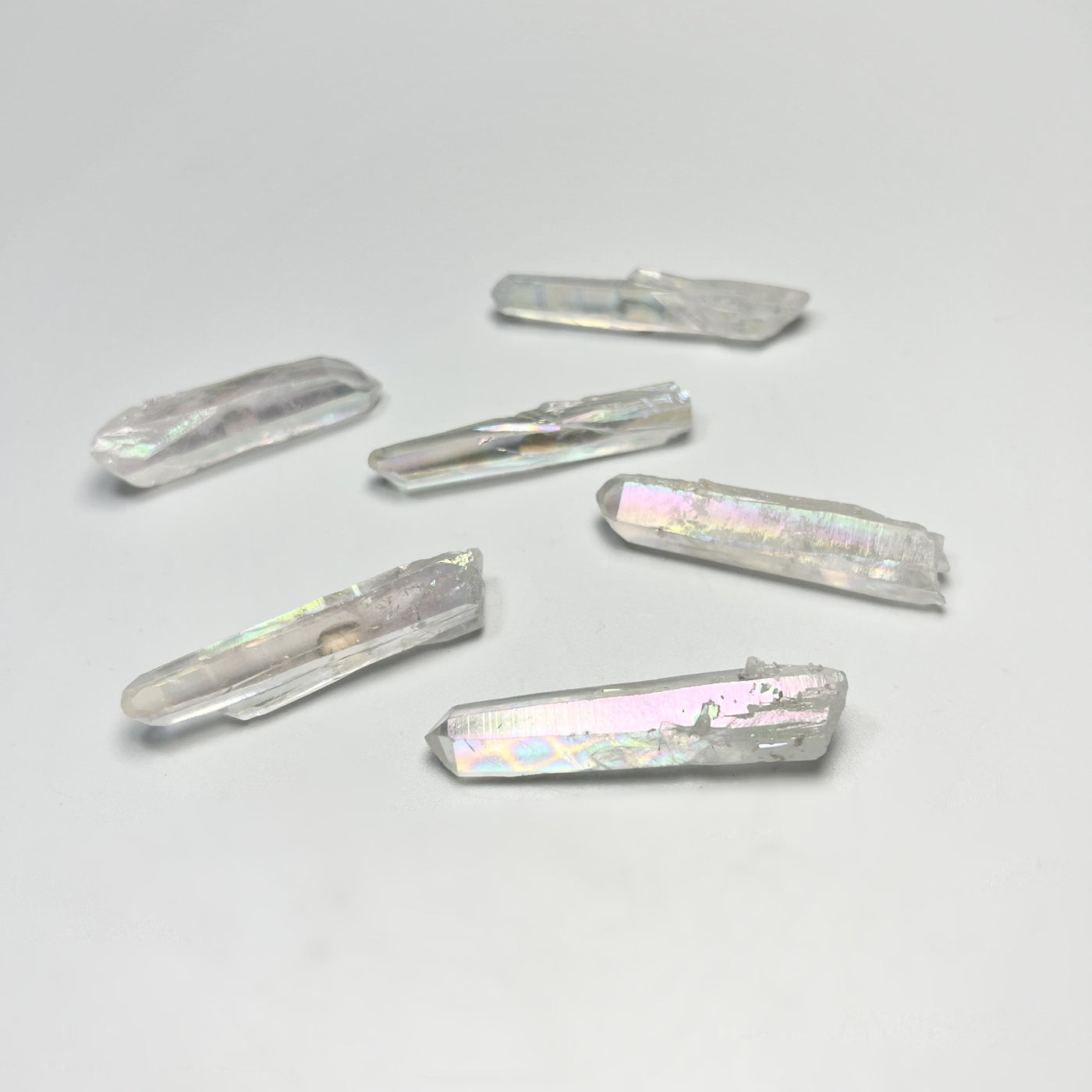 Rainbow Opalescent Quartz Rough Piece at $39 Each