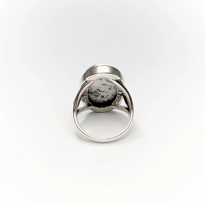 Dendritic Opal Ring