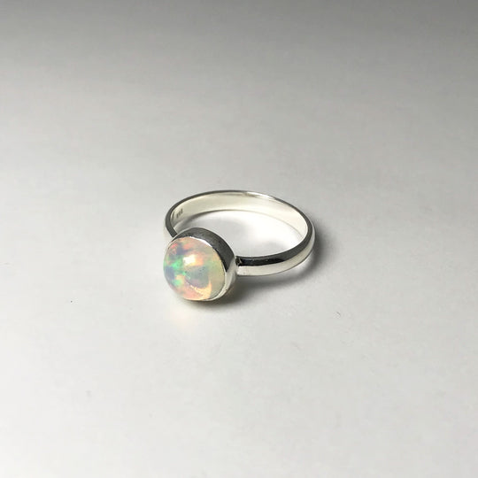 Ethiopian Fire Opal Ring - Rocks and Gems Canada