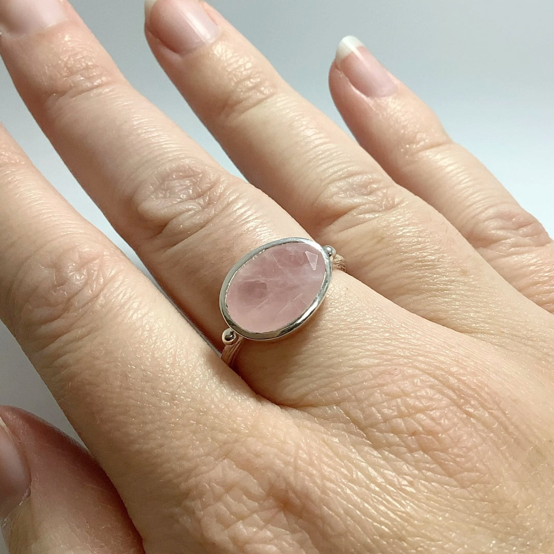 Rose Quartz Ring - Rocks and Gems Canada