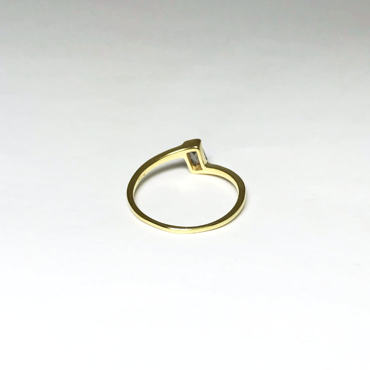 Mystic Topaz Gold Finish Ring - Rocks and Gems Canada