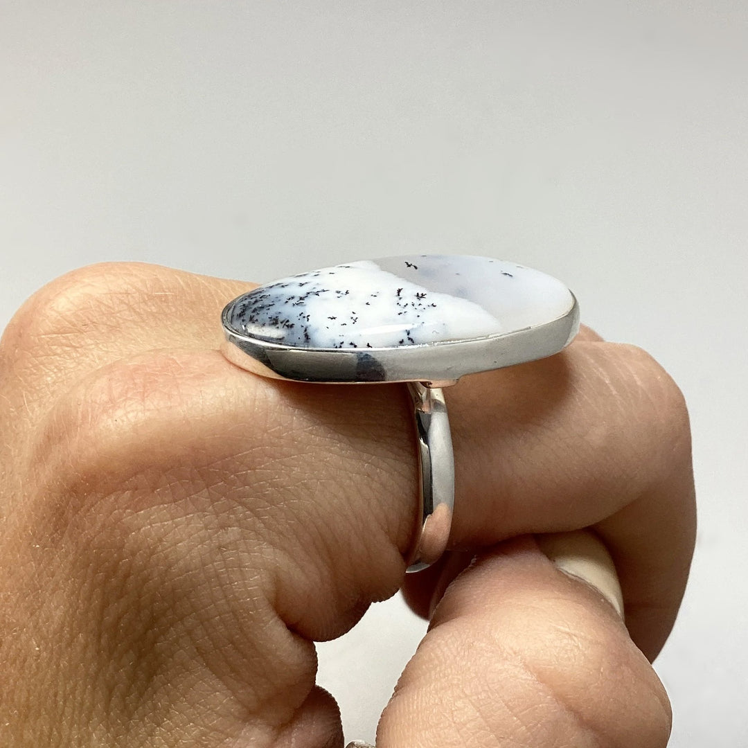 Dendritic Opal Ring - Rocks and Gems Canada