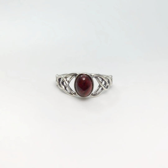 Cognac Amber Ring - Rocks and Gems Canada
