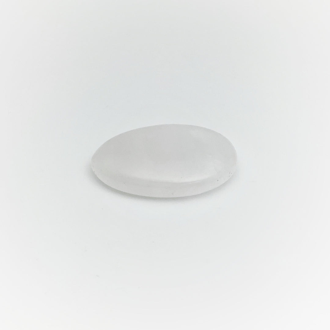 Small Worry Stone - Milky Quartz - Rocks and Gems Canada