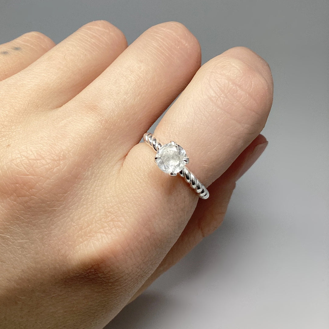 Clear Quartz Ring - Rocks and Gems Canada